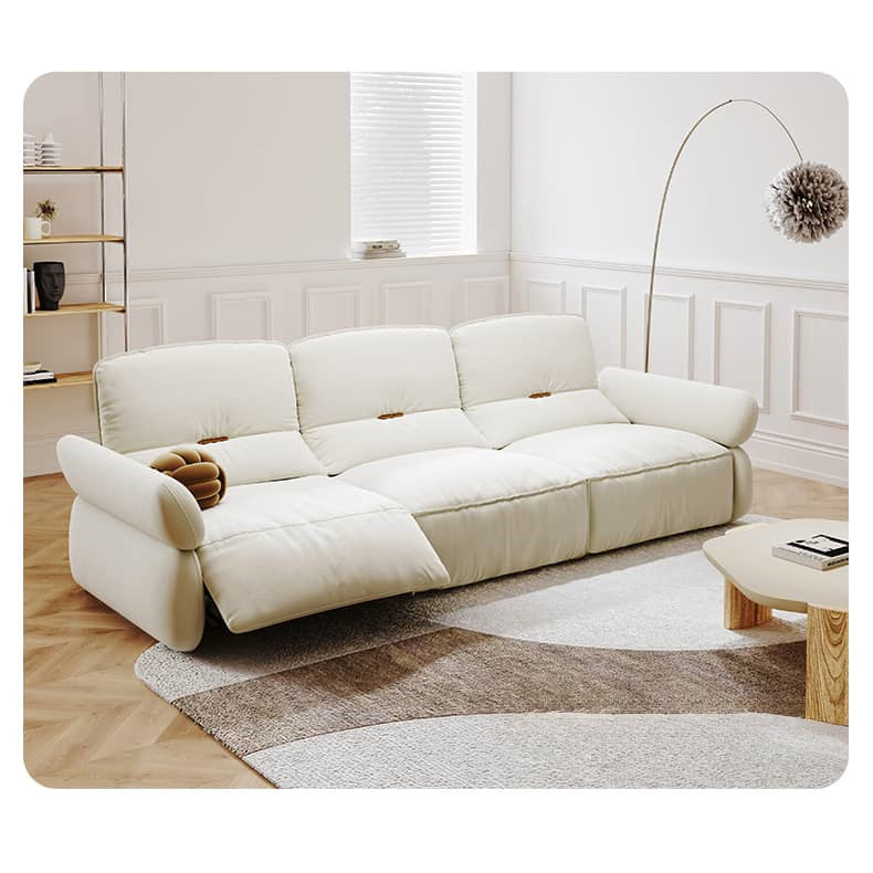 Elegant Beige and Dark Green Sofa with Gray Accents and Pine Wood Frame hksc-988