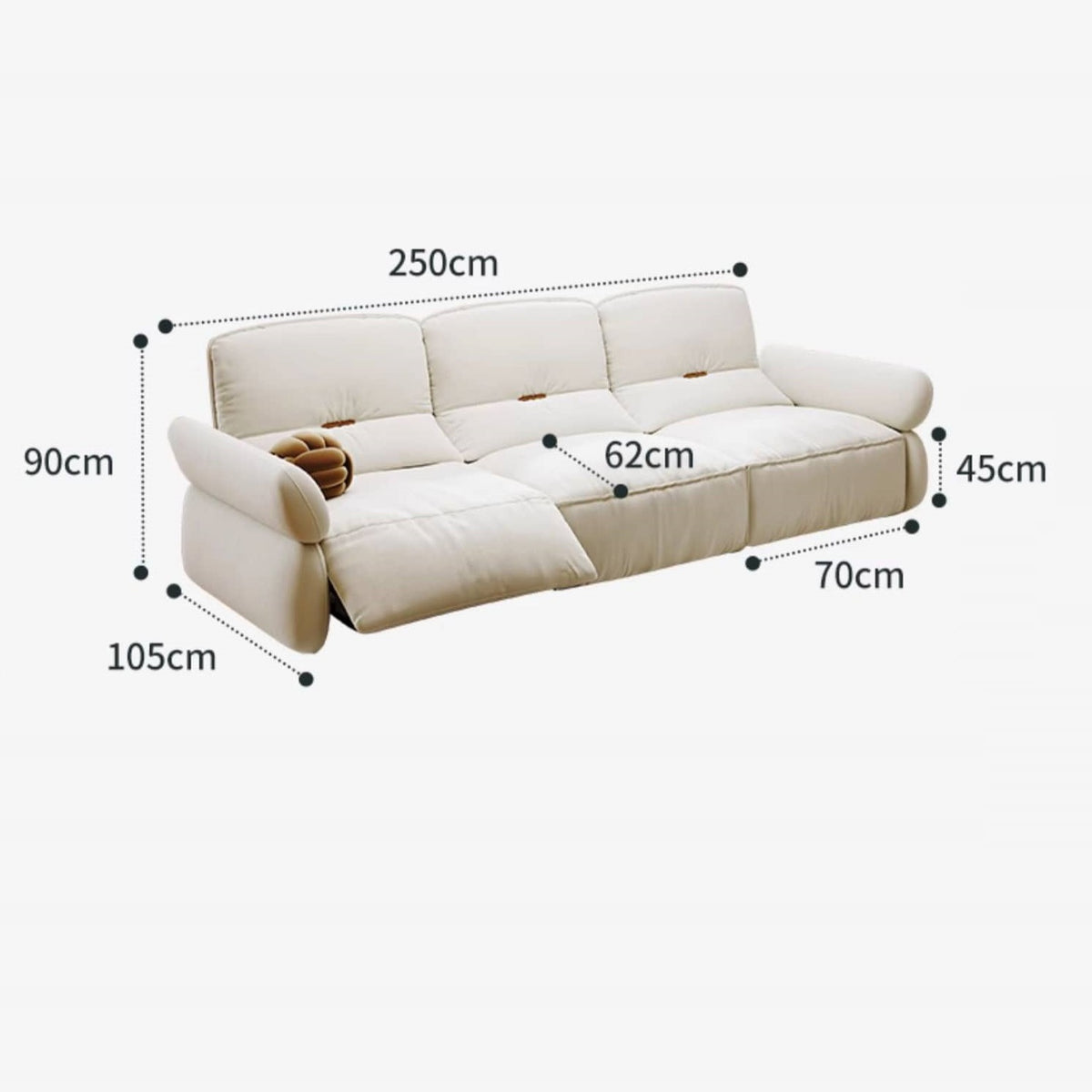 Elegant Beige and Dark Green Sofa with Gray Accents and Pine Wood Frame hksc-988