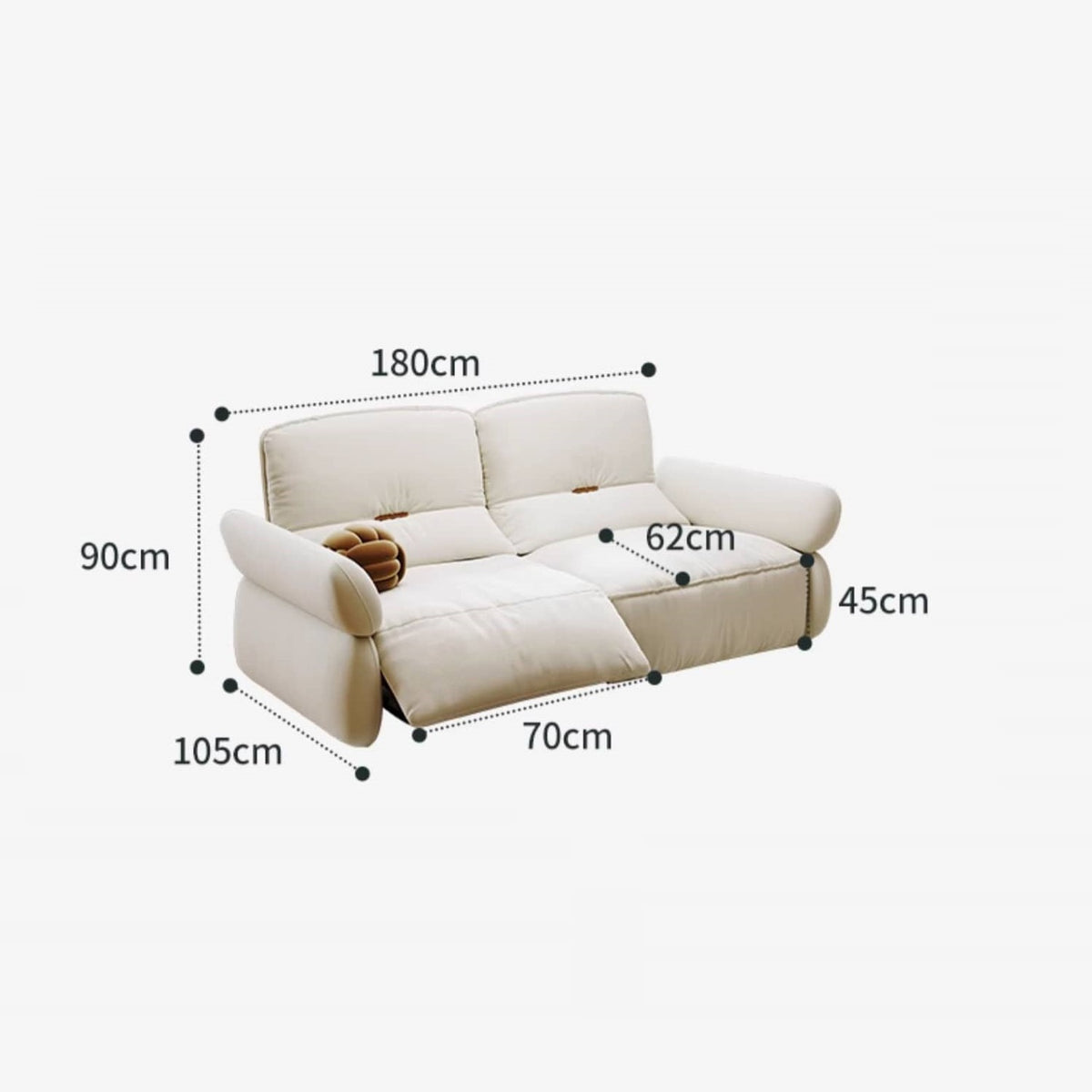 Elegant Beige and Dark Green Sofa with Gray Accents and Pine Wood Frame hksc-988