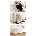 Elegant White Pine Wood Sofa - Timeless Design for Modern Homes hksc-992