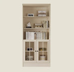 Elegant Cherry Wood Glass Cabinet - Stylish Storage Solution for Home Decor hl-4880