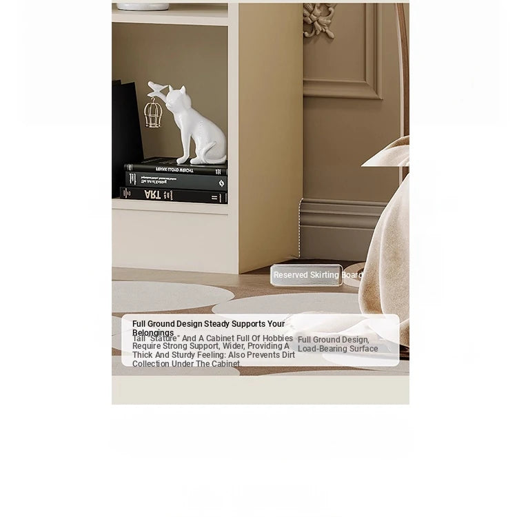 Elegant Cherry Wood Glass Cabinet - Stylish Storage Solution for Home Decor hl-4880