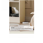 Elegant Cherry Wood Glass Cabinet - Stylish Storage Solution for Home Decor hl-4880