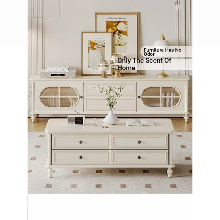 Elegant Cherry Wood Pine Tea Table – Stylish Centerpiece for Your Living Room Decor hl-4883