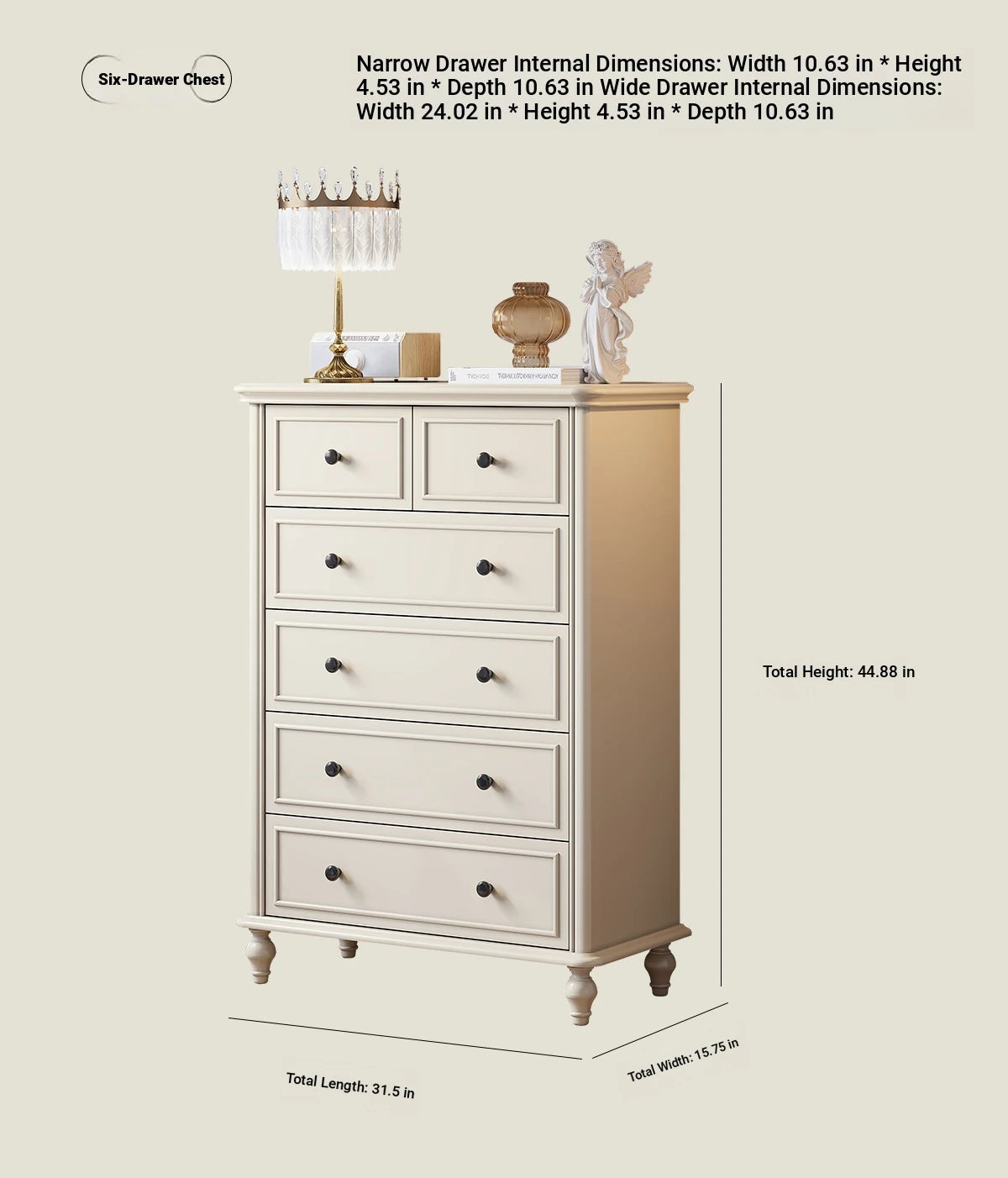 Elegant Cherry Wood Pine Cabinet - Stylish Storage Solution for Any Room hl-4885