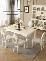 Elegant Cherry Wood Dining Table - Classic Design for Your Home Perfect for Family Gatherings hl-4891