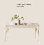 Elegant Cherry Wood Dining Table - Classic Design for Your Home Perfect for Family Gatherings hl-4891