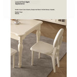 Stylish Cherry Wood Dining Chair with Comfortable Techno Fabric Seat - Perfect for Modern Homes hl-4892