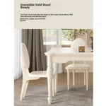 Stylish Cherry Wood Dining Chair with Comfortable Techno Fabric Seat - Perfect for Modern Homes hl-4892