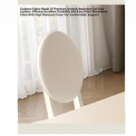 Stylish Cherry Wood Dining Chair with Comfortable Techno Fabric Seat - Perfect for Modern Homes hl-4892