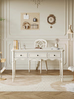 Elegant Cherry Wood Pine Table - Stylish Office and Home Desk for Productive Workspaces hl-4895