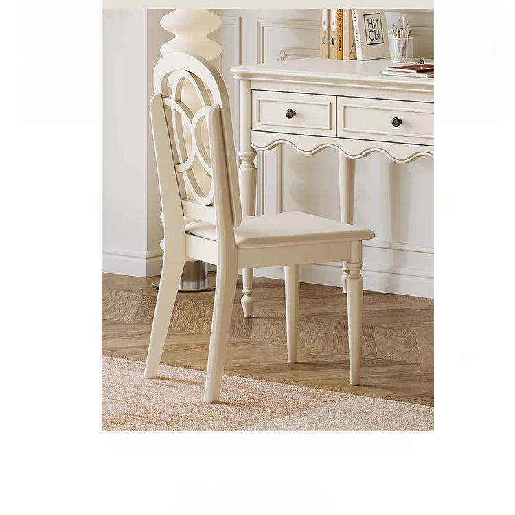 Elegant Cherry Wood Pine Table - Stylish Office and Home Desk for Productive Workspaces hl-4895