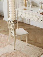 Elegant Cherry Wood Chair with Techno Fabric – Perfect for Modern Dining Spaces hl-4896