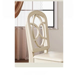 Elegant Cherry Wood Chair with Techno Fabric – Perfect for Modern Dining Spaces hl-4896