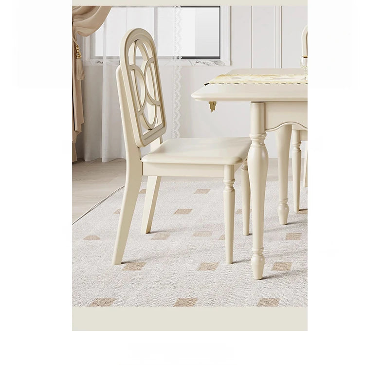 Elegant Cherry Wood Chair with Techno Fabric – Perfect for Modern Dining Spaces hl-4896