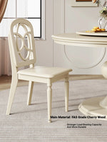 Elegant Cherry Wood Dining Table for Stylish Home Gatherings - Round Design with Classic Charm hl-4898
