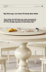 Elegant Cherry Wood Dining Table for Stylish Home Gatherings - Round Design with Classic Charm hl-4898