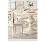 Elegant Cherry Wood Dining Table for Stylish Home Gatherings - Round Design with Classic Charm hl-4898