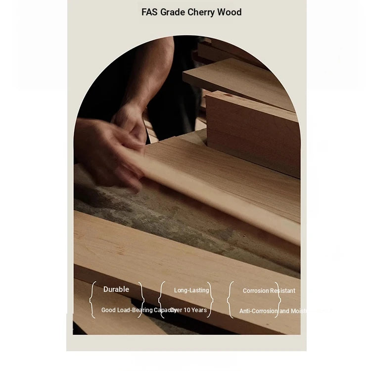 Elegant Cherry Wood TV Cabinet with Glass Doors - Stylish Storage for Your Living Room hl-4900