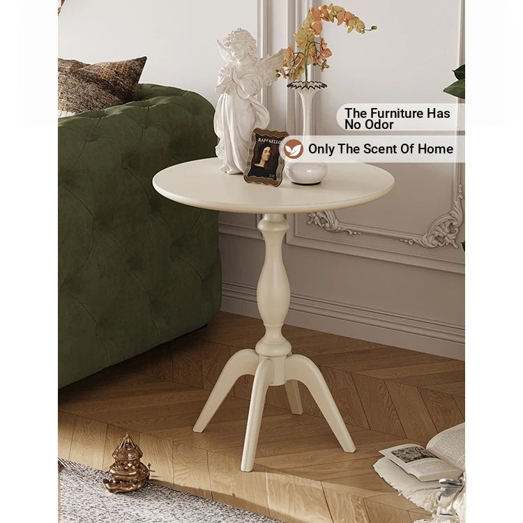 Elegant Cherry Wood Tea Table - Timeless Design for Your Living Space hl-4901