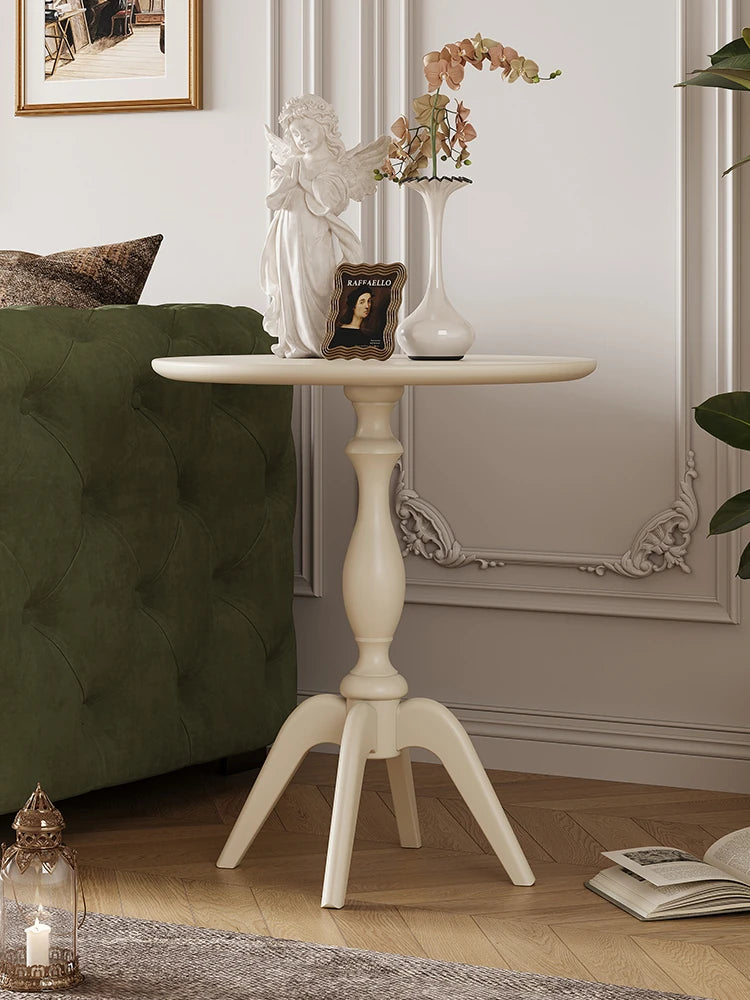 Elegant Cherry Wood Tea Table - Timeless Design for Your Living Space hl-4901