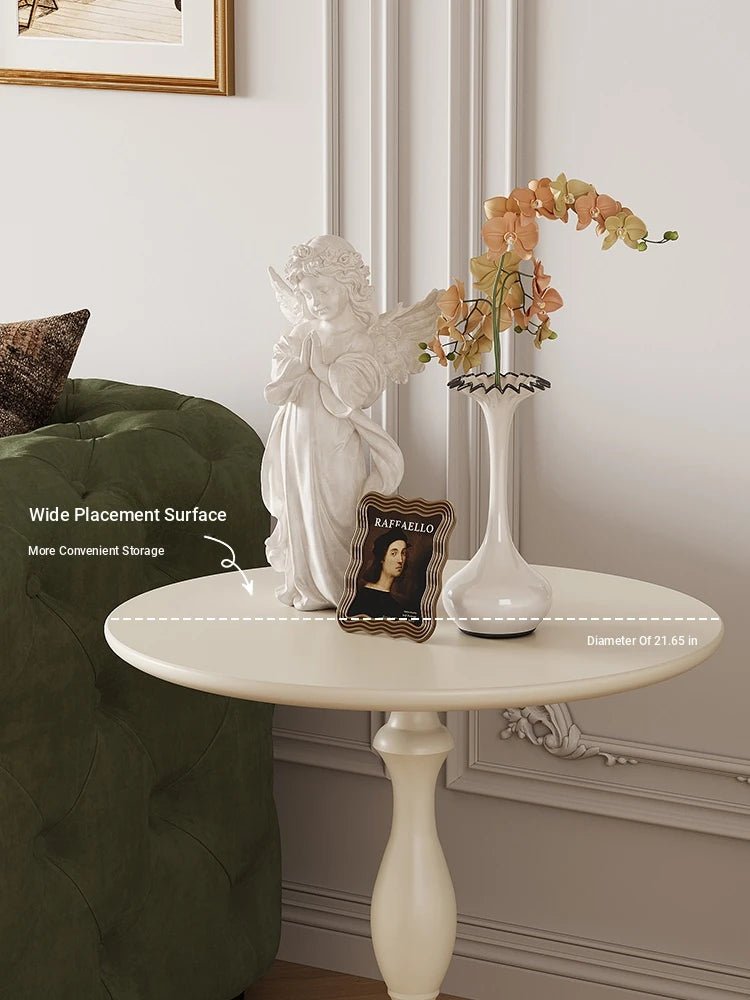 Elegant Cherry Wood Tea Table - Timeless Design for Your Living Space hl-4901