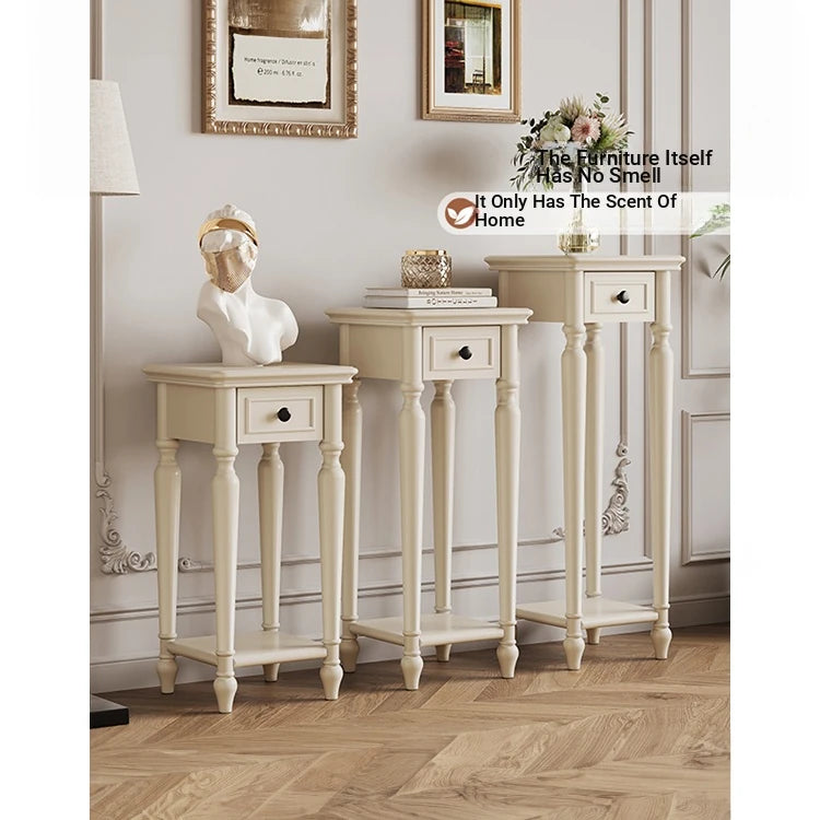 Elegant Cherry Wood Pine Storage Rack - Stylish & Functional Home Organizer - Perfect for Any Room hl-4902