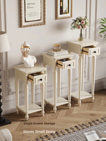 Elegant Cherry Wood Pine Storage Rack - Stylish & Functional Home Organizer - Perfect for Any Room hl-4902