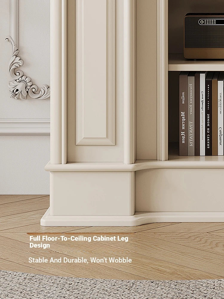 Elegant Cherry Wood Multi-Layer Board Cabinet – Stylish Storage Solution for Any Home hl-4903