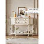 Elegant Cherry Wood Pine Cabinet with Dual Drawers - Stylish Storage Solution for Home Decor hl-4905