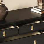 Elegant Ash Wood Cabinet - Modern Storage Solution for Stylish Living Rooms hld-4481