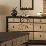 Stylish Ash Wood Multi-Layer Cabinet with Modern Design hld-4482