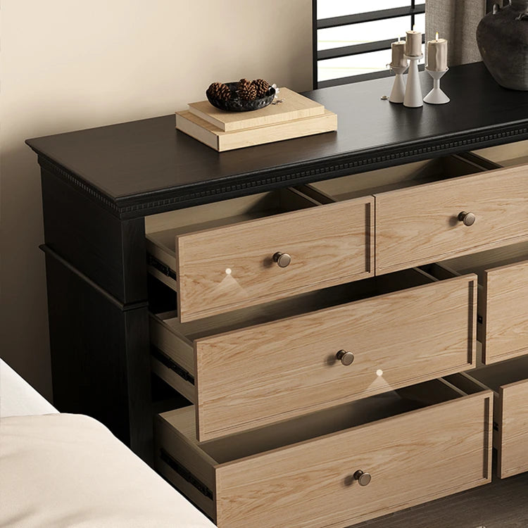 Elegant Ash Wood Multi-layer Cabinet - Stylish Storage Solution for Your Home hld-4484