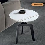 Modern Sintered Stone Side Table with Stylish Multi-Layer Design - Perfect for Living Room or Office Décor hldjj-3020