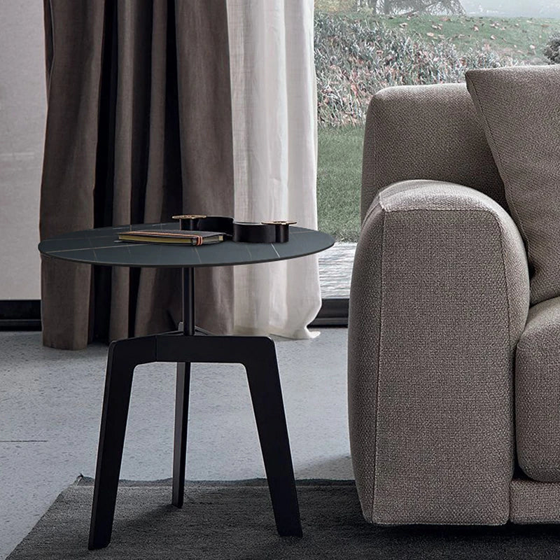 Modern Sintered Stone Side Table with Stylish Multi-Layer Design - Perfect for Living Room or Office Décor hldjj-3020