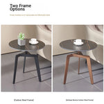 Modern Sintered Stone Side Table with Stylish Multi-Layer Design - Perfect for Living Room or Office Décor hldjj-3020