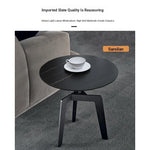 Modern Sintered Stone Side Table with Stylish Multi-Layer Design - Perfect for Living Room or Office Décor hldjj-3020