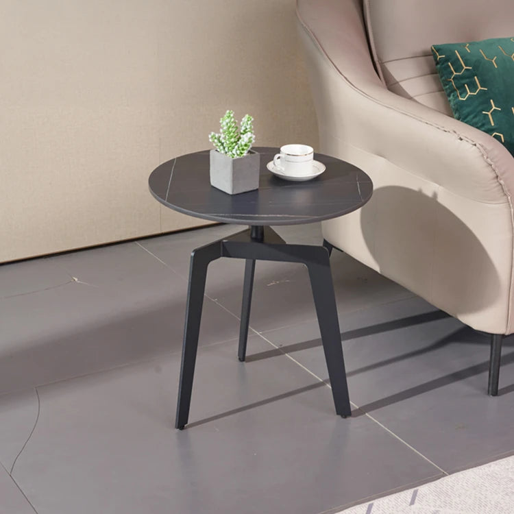 Modern Sintered Stone Side Table with Stylish Multi-Layer Design - Perfect for Living Room or Office Décor hldjj-3020