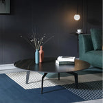 Elegant Sintered Stone Coffee Table - Modern Multi-layer Design for Chic Living Rooms hldjj-3021