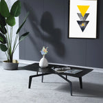 Modern Sintered Stone Coffee Table with Elegant Design - Perfect for Living Room Décor hldjj-3022