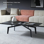 Modern Sintered Stone Coffee Table with Elegant Design - Perfect for Living Room Décor hldjj-3022