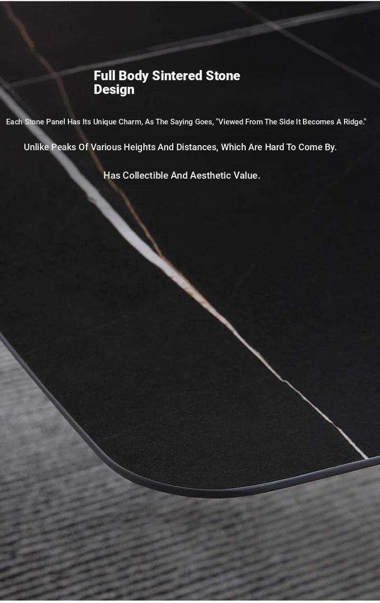 Modern Sintered Stone Coffee Table Set - Elegant Round Design for Contemporary Living Rooms hldjj-3024