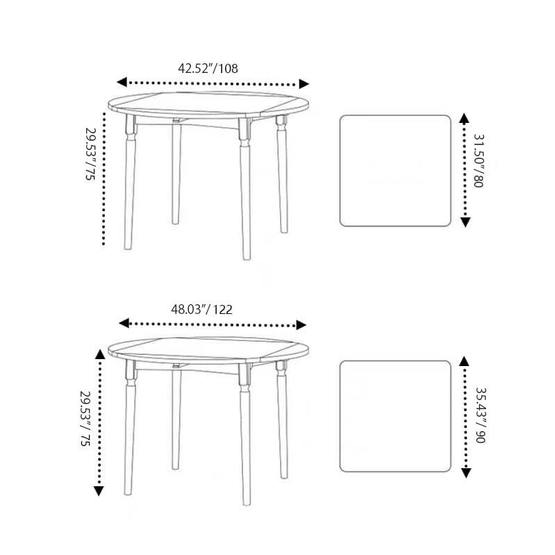 Stunning Cherry Wood Table with Copper Accents – Natural Wood Finish hldmz-710