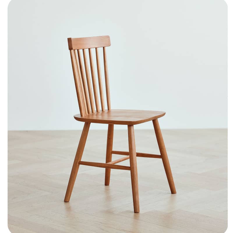 Elegant Cherry Wood Chair in Natural Finish – Timeless Design for Any Space hldmz-715