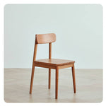 Elegant Natural Cherry Wood Chair for Timeless Home Décor hldmz-718