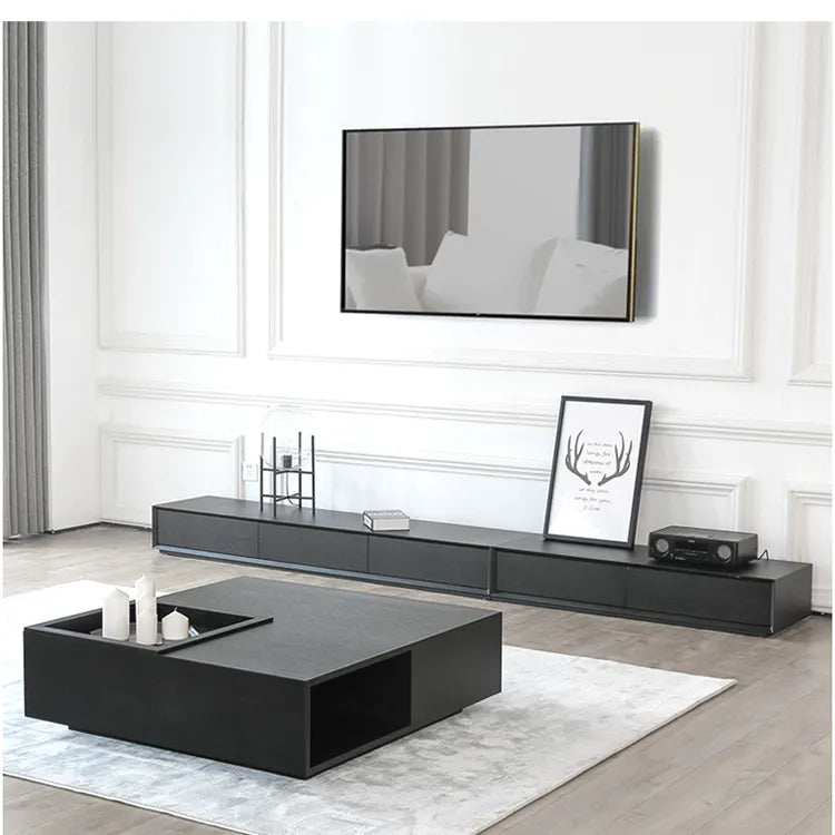 Modern Sleek Coffee Table with Durable Wood Finish - Perfect for Living Rooms hlkwd-4113