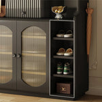 Stylish Glass Multi-Layer Cabinet with Sleek Storage Design for Modern Homes hlxl-4398