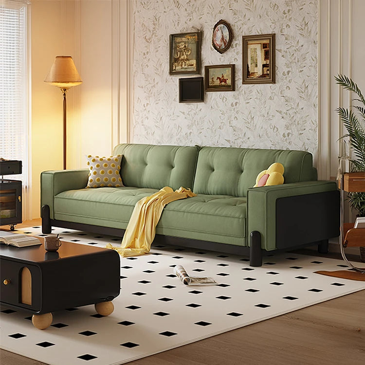 Luxurious Corduroy Sofa with Ash Wood & Pine Frame - Perfect for Elegant Living Spaces hlxl-4400