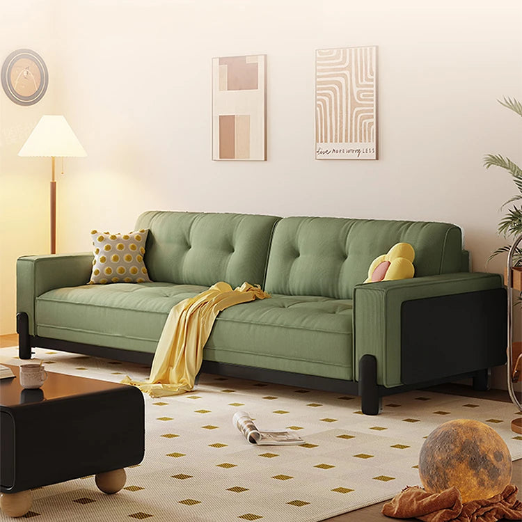 Luxurious Corduroy Sofa with Ash Wood & Pine Frame - Perfect for Elegant Living Spaces hlxl-4400