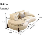 **Luxurious Pine Leather Sofa with Down Feather Cushioning - Stylish Modern Design for Ultimate Comfort** hly-3033